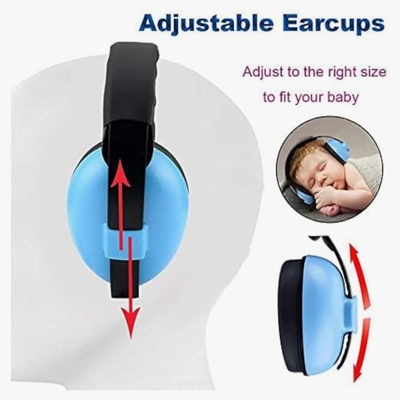 Noise cancelling headphones for babies/toddlers | 0-2 years | ear protection - Picture 3 of 7